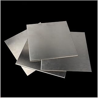 1pcs 50Ã—50mm 100Ã—100mm Stainless Steel Plate/Foil/Flake, Thickness 0.1mm-3mm Metal Sheet (Color : 1x100x100mm 1pc)