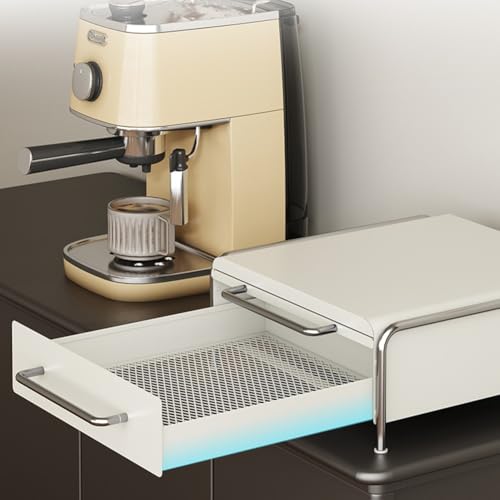 Tiroir coulissant pour capsules de café avec support de machine robuste - 7