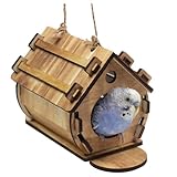 Wooden Bird House DIY Hanging Birdhouse Kit for Outside...