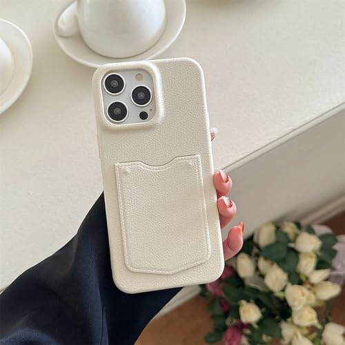 Étui portefeuille en cuir antichoc pour iPhone 14 Pro Max souple et robuste