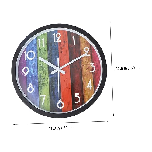 Horloge à piles colorée pour créer une ambiance chaleureuse - 5