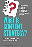 What Is Content Strategy? A Beginner's Guide To Standing Out Online: A simple plan for developing a content strategy and learning the basics of how ... works (Content Marketing for Beginners)