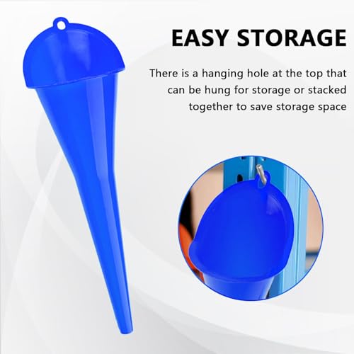 image for Cartisen Long-Neck Oil Funnel for Automotive – Multi-Function Plasti