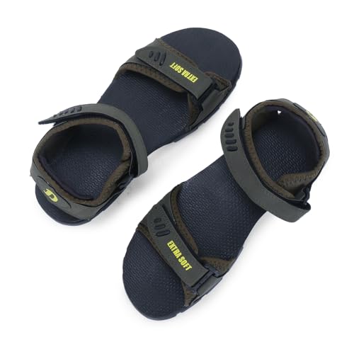 Image of DOCTOR EXTRA SOFT Men's Classic Athletic & Outdoor Casual Sandals /Floaters With Adjustable Cushion Strap For Adult|Comfortable & Lightweight|Stylish & Anti-Skid|Everyday Use For Gents & Boys D-301