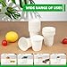 SHAUMN 3 oz Compostable Disposable Bathroom Mouthwash&Rinse Cups,100pcs Small Snack Cups for Kids,Mini Drinking Cups for Party,Office, Picnic, BBQ 7