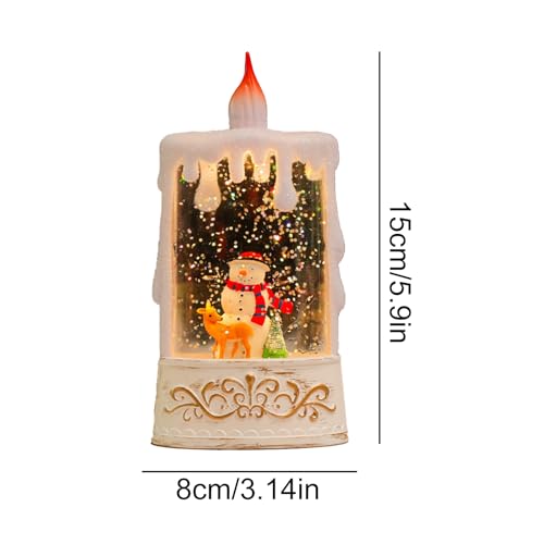 Veilleuse festive de bureau à LED de Noël pour illuminer sans danger - 5