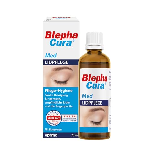 BlephaCura Lidhygiene liposomale Suspension zur Linderung von Lidrandentzündungen und zur täglichen Lidrandpflege 70 ml Lösung