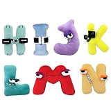 Funky Wizard Alphabet Letter Lore Plush Toys Soft Plush Birthday Figures Toys for Friends, Family Ch
