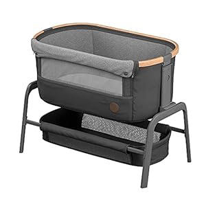 Maxi-Cosi Iora-Bijzetbed Met Zachte Matras, Reisbed Eenvoudig Opvouwbaar en in Hoogte Verstelbaar, Geschikt Vanaf de…