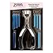 Zoom Ring Stamping Kit with Ring Bending Pliers and Copper and Aluminum Metal Stamping Blanks; Ring Bending Tool for Ring Making Kit, Metal Stamping Kit, or Jewelry Making Kit Precision - 24 Pieces