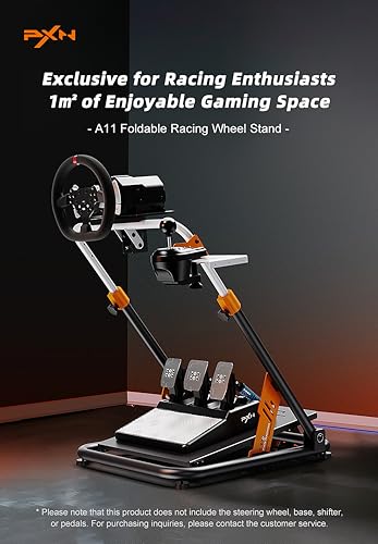 Image of PXN-A11Racing Wheel Stand Foldable Racing Simulator Cockpit Steering Wheel Stand for PXN-V12 VD4 VD6 VD10 Logitech G25 /G27 /G29 /G923 /GT500 /T300GT /T300RS /T500RS /TGT /TSPC /Fanntec CSR CSE /MOZA R3 R5 R9