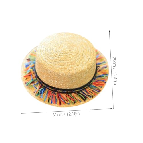 Chapeau de soleil à grands bords en paille pour éviter les coups de chaud - 2