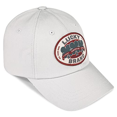 Image of Lucky Brand Classic Cotton Adjustable | Dad Hat | Baseball Cap | Golf | Fishing | Low Profile | 5 Panel Design