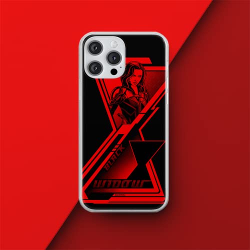 Ert Group Mobile Phone Case For Iphone 13 Pro Max Original And Officially Licensed Marvel Pattern Black Widow 003 Black Optimally Adapted To The Shape Of The Mobile Phone, Case Made Of Tpu #TOP7