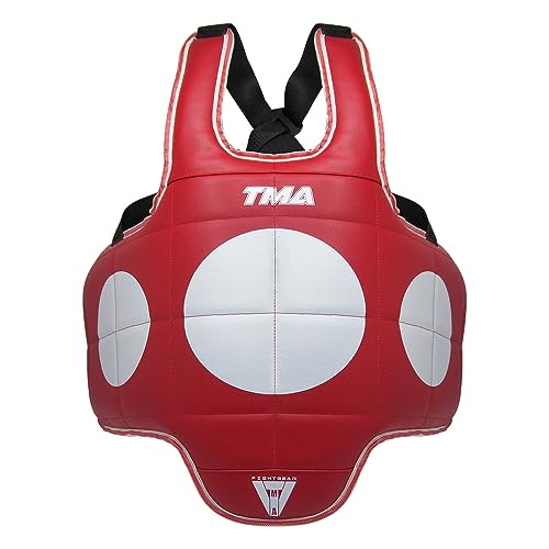 TMA Martial Arts Body Protector Tae Kwon Do MMA Kickboxing (Reversible) (L/XL)