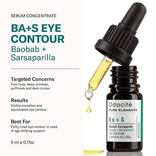 Odacité Brightening Serum Concentrate With Baobob For Anti Aging, Dark Circle, Puffiness, Wrinkles, Fine Lines And Under Eye Treatment - Vitamins A, E & F - 0.17 Oz #TOP5