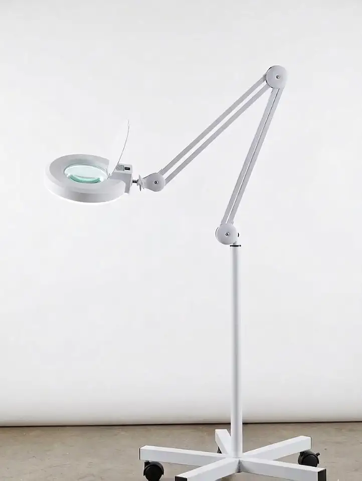Lupa Estética De Tripé Com Led Bivolt Multi Uso Teem Tm5090