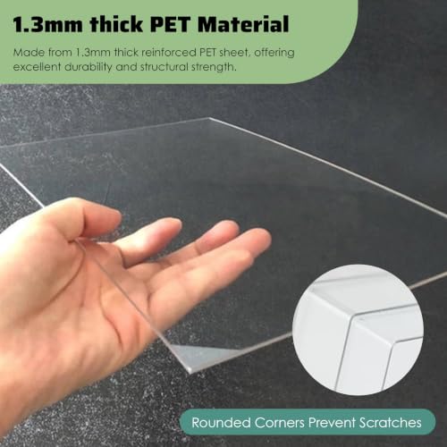 Panel transparente protector de huecos sin perforación para escaleras 4
