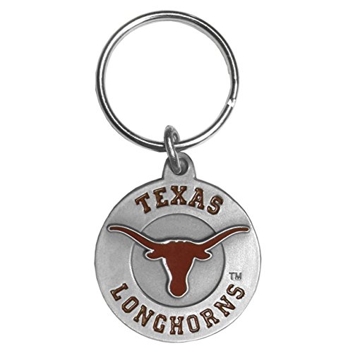 NCAA Siskiyou Sports Fan Shop Texas Longhorns Carved Metal Key Chain One Size Team Color