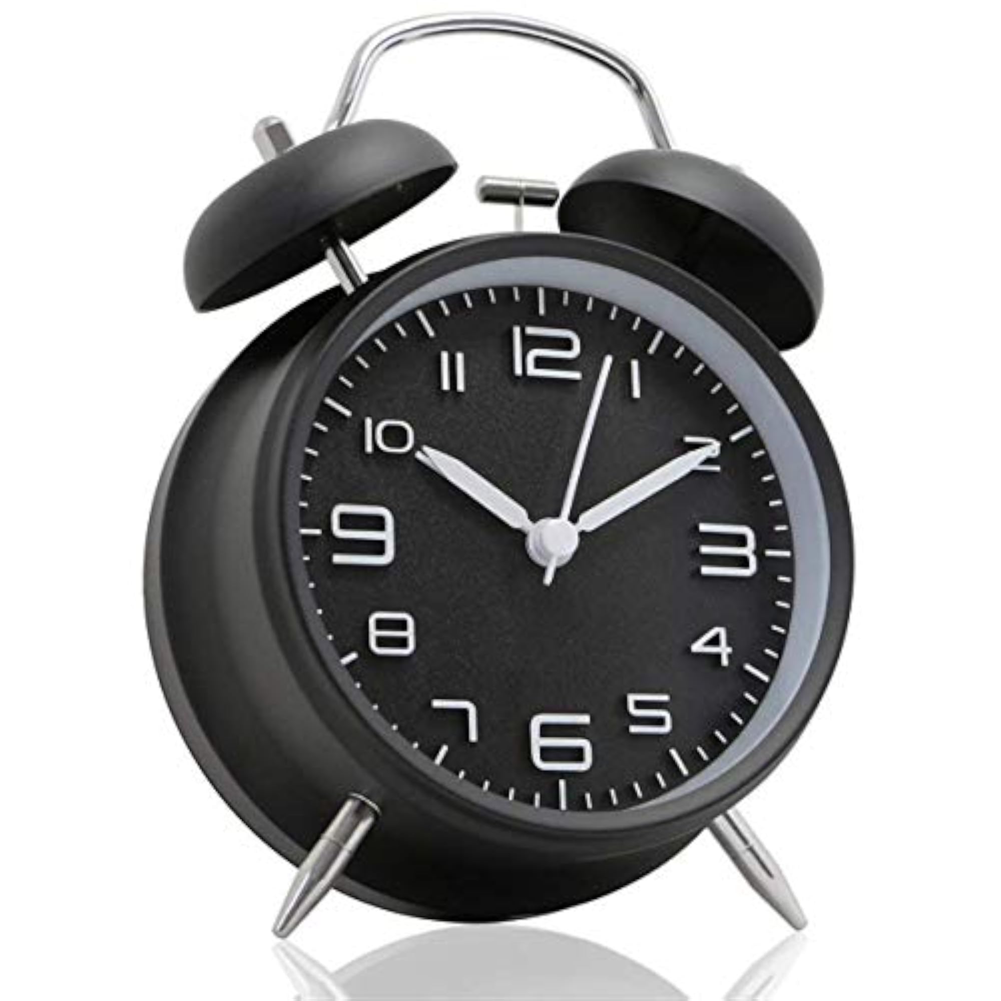 Classical Twin Bell Alarm Clock for Bedroom with Backlight
