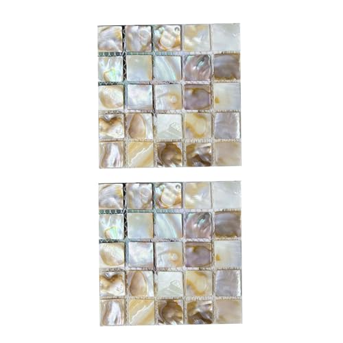 2 個天然巻貝スクエアコースター飲料プレースマット断熱マットカップテーブルアクセサリーシェルテーブルマット