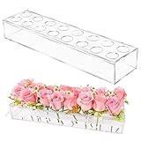 Geschenk: Transparent Acrylic Vase is great for DIY crafting your unique art crafts, an ideal choice for party favors and decorations, a perfect gift for your friends, neighbors, and families.