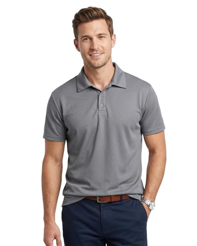 Liloak Mens T Shirts Pack Golf Polos for Men Business Casual Style Multi Pack Tees Short Sleeve Tops — view 2