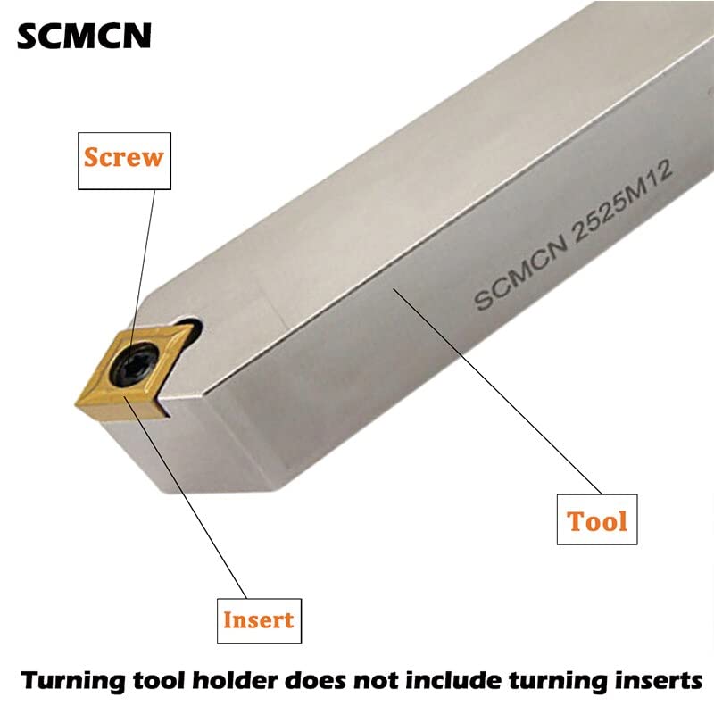 Portaherramientas de Torneado SCMCN para Torno CNC miniatura 3