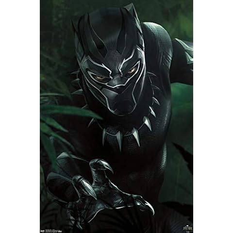 Trends International Marvel Cinematic Universe - Black Panther Poster Cover