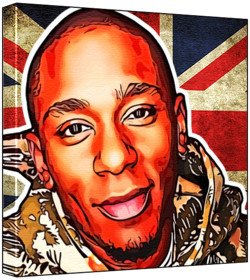 Toile Mos Def Pop Art cadeau idéal pour amateurs de musique et de décoration Union Jack