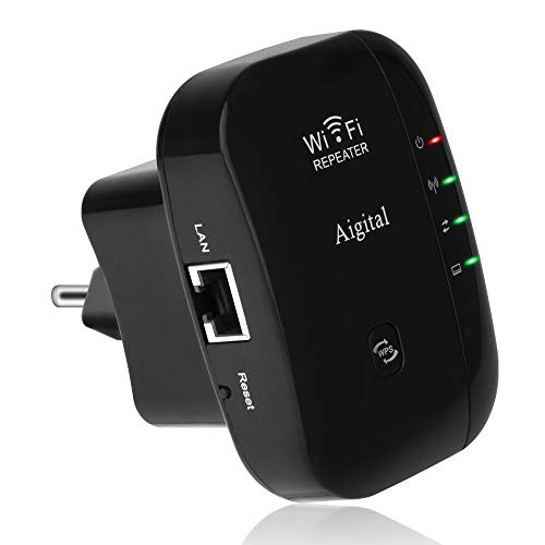Repetidor de Red WiFi Extensor Amplificador de Signal 300Mbps/ 2.4GHz Extensor Inalámbrico...