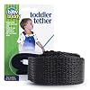 Toddler Tether by Baby Buddy, Child Safety Leash, Toddler Travel Essential, Child and Baby Tether Strap for Walking, Safety Walking Guide for Children and Parents, Black, 1 Count