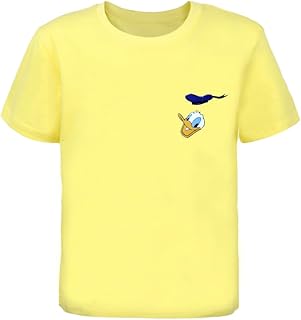 تيشرت عصري برقبة دائرية ورسومات للجنسين من اكتيف