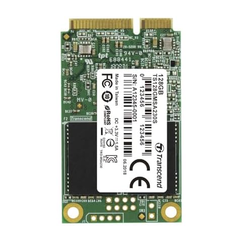 Transcend 128 Go mSATA SSD Cover