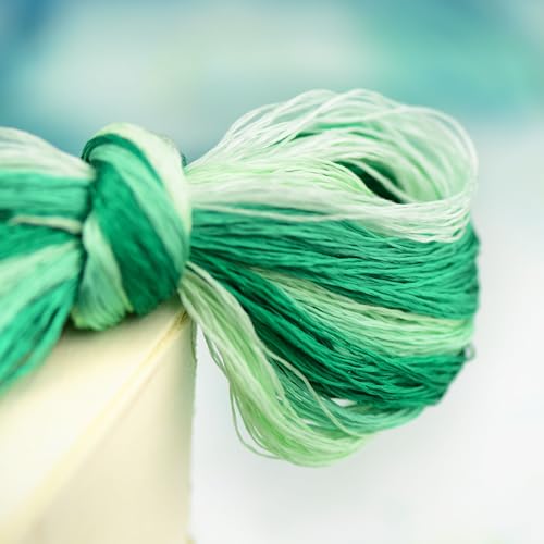 Image of Mulberry Silk Floss Embroidery Thread Floss-Cross Stitch Threads China Silk Woven Jewelry Threads DIY Sewing Kits (16)