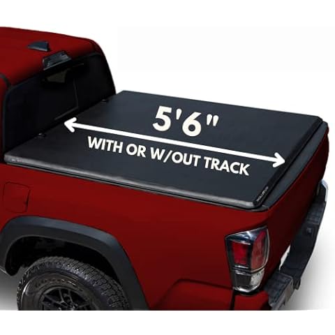 LEER ROLLITUP | Fits 2007-2021 Toyota Tundra Bed with or w/Out Track | Soft Roll Up Truck Bed Tonneau Cover | Easy 15-Minute Install (Black) - Does Not Fit Trail Edition (5'6" Bed Length) Cover