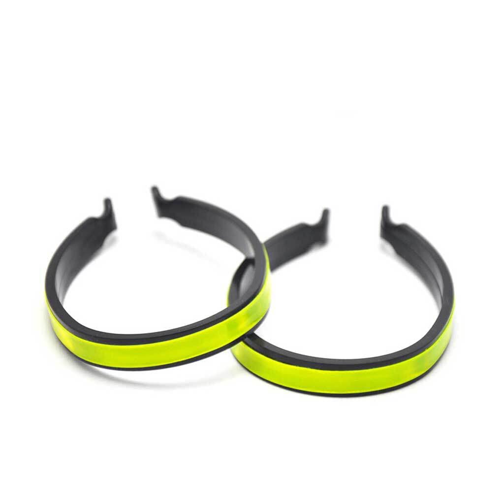 Lot De 8 Brassards Réfléchissants Serre-Pantalon Vélo - Bracelets De Sécurité Haute Visibilité Pour Cyclisme Et Jogging