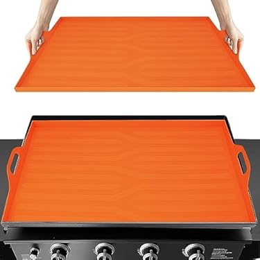 AMAZON - MOFEEZ Griddle Silicone Mat for Blackstone 36 inch Griddle, Heavy Duty Food Grade Silicone Mat with Handles on Both Sides, Protects Griddle from Rodents, Insects, Debris, and Rust