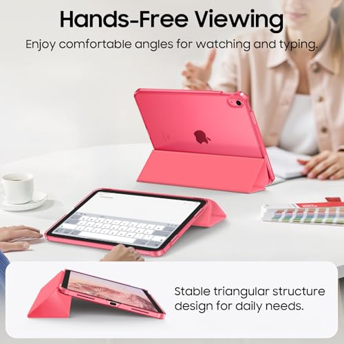 Fintie Hülle für iPad (A16) 11. Generation/iPad 10. Gen, Pink – Ansicht 3