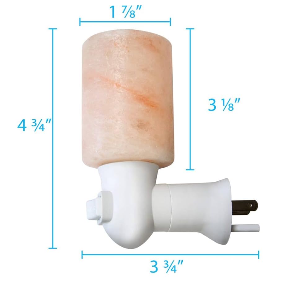 Image of Himalayan Salt Lamp - Purifies Air, Promotes Breathing & Clears Negative Energy 1 Unit