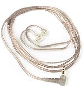 Nex KZ Sauerstofffreies Kupfer Ersatzkabel, verbessertes IEM-Kabel 0,75 mm Ersatzkabel für ZSN/ZS...