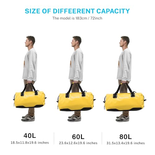 Gonex 60L Waterproof Duffle Bag