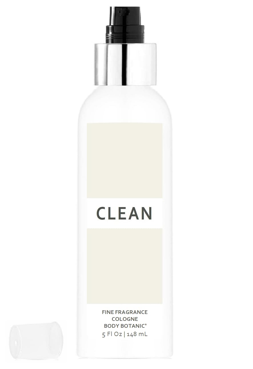 Clean Fine Fragrance Mist 4 Fl Oz 118 mL with plant extracts and the simply fresh scent of pure soap and clean cotton