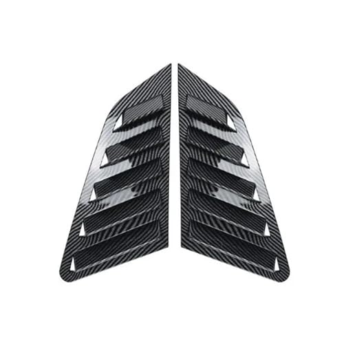 Garniture de vitres latérales arrière style carbone pour Audi A3 S3 8Y finition premium