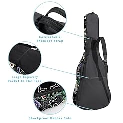 Étui de protection rembourré pour guitare acoustique classique, Multicolore 08, 42.9×16.9×4.7 in, Organiseur de sac - Les Beatles, Paul McCartney, John Lennon, RIngo Starr, George Harrison Étui de protection rembourré pour guitare acoustique classique, Multicolore 08, 42.9x16.9x4.7 in, Organiseur de sac – Image 3