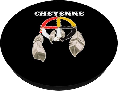 Miniatura 2 de Cheyenne Tribe Native American Indian Culture Medicine Wheel PopSockets Swappable PopGrip