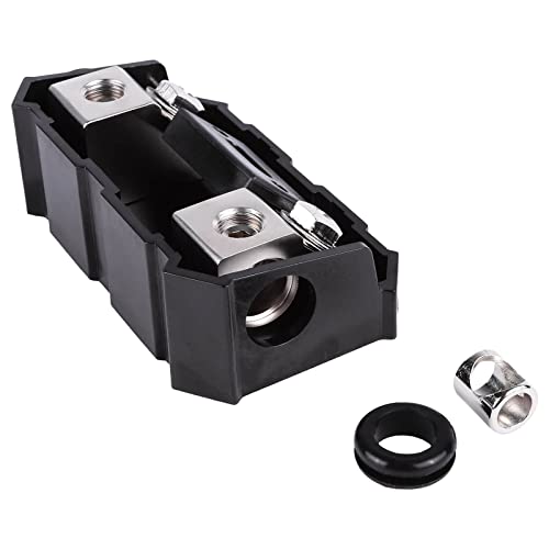 Image of Skar Audio 1 /0 or 4 Gauge Pro Series in-line ANL Fuse Holder (SK-Fuse-BLK-PROANL)