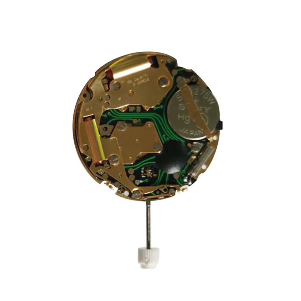 MOUDOAUER Mechanizm zegarka kwarcowego, kalendarz na godzinę 4, akcesoria do zegarków ISA 8171