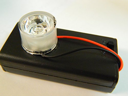 Red 1W Mini Led Battery Operated Flood Light For Halloween Props #TOP2