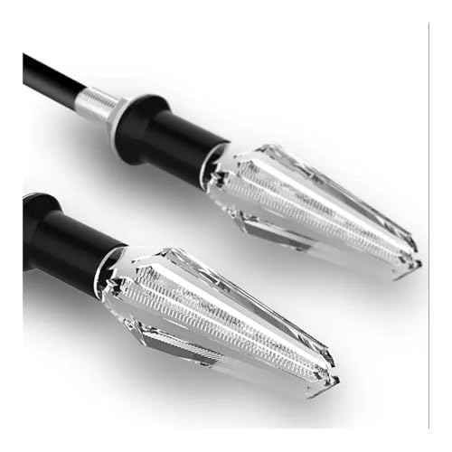 Clignotant moto universel 12V jaune lampe signalisation pliable pour deux-roues